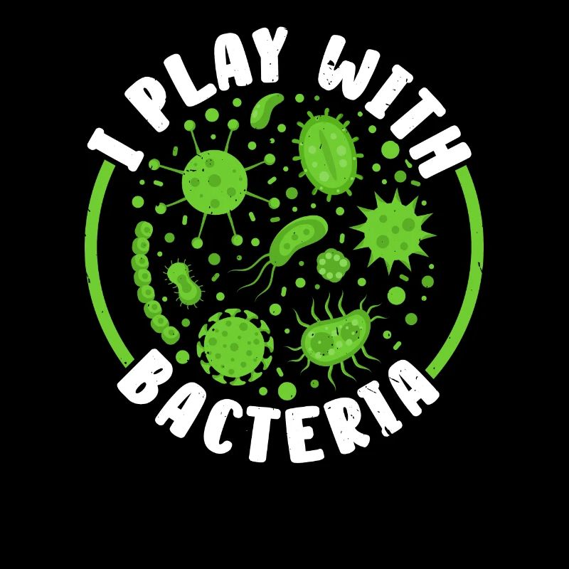 Je joue avec la science biologiste des bactéries Biol