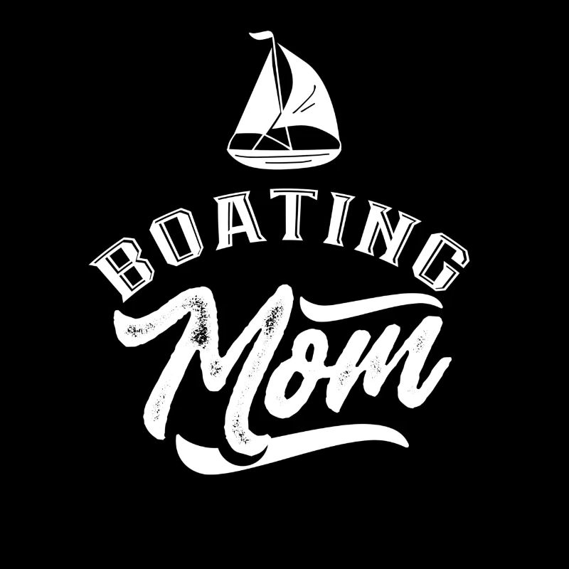 Bootfahrende Mutter Bootfahren Boot Schiff Yacht