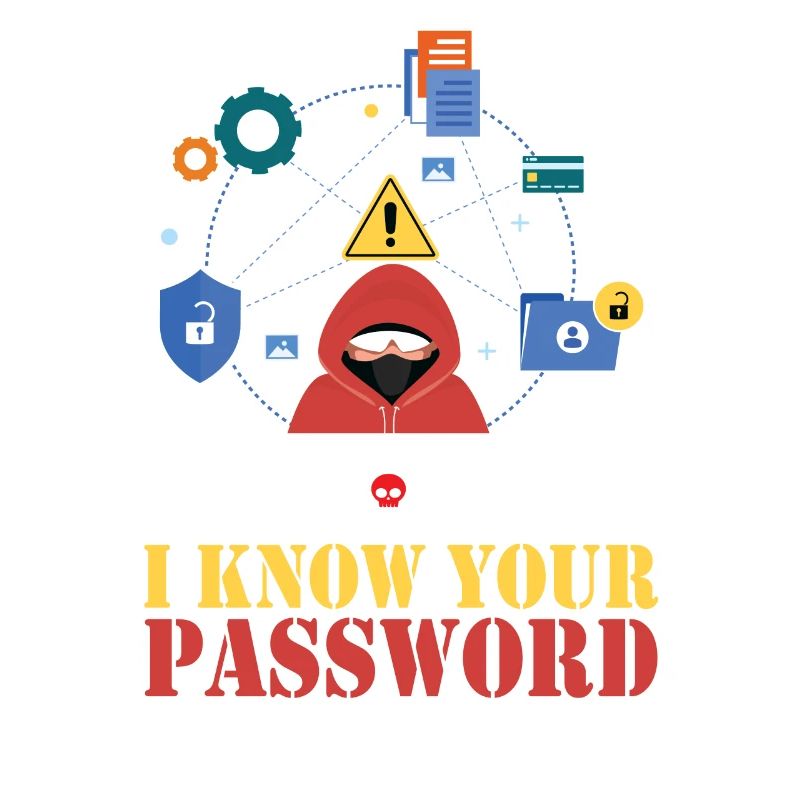 Je connais votre mot de passe Hacker Cybersécurité Hack