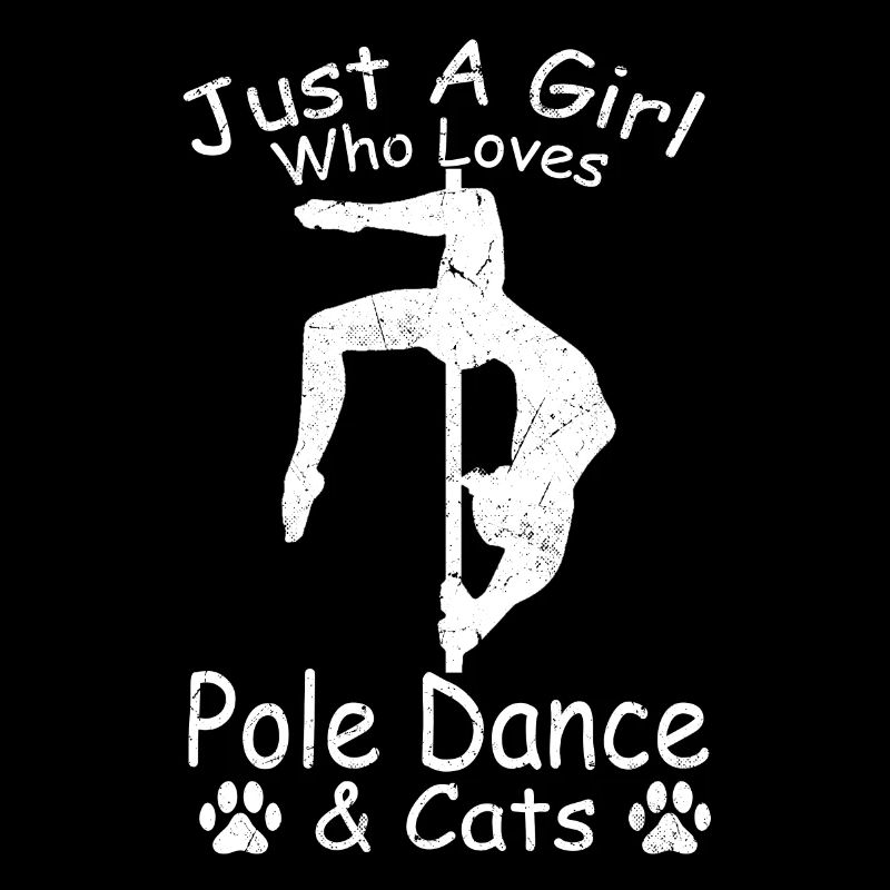 Pole Dancing - Nur ein Mädchen, das Pole Dance &