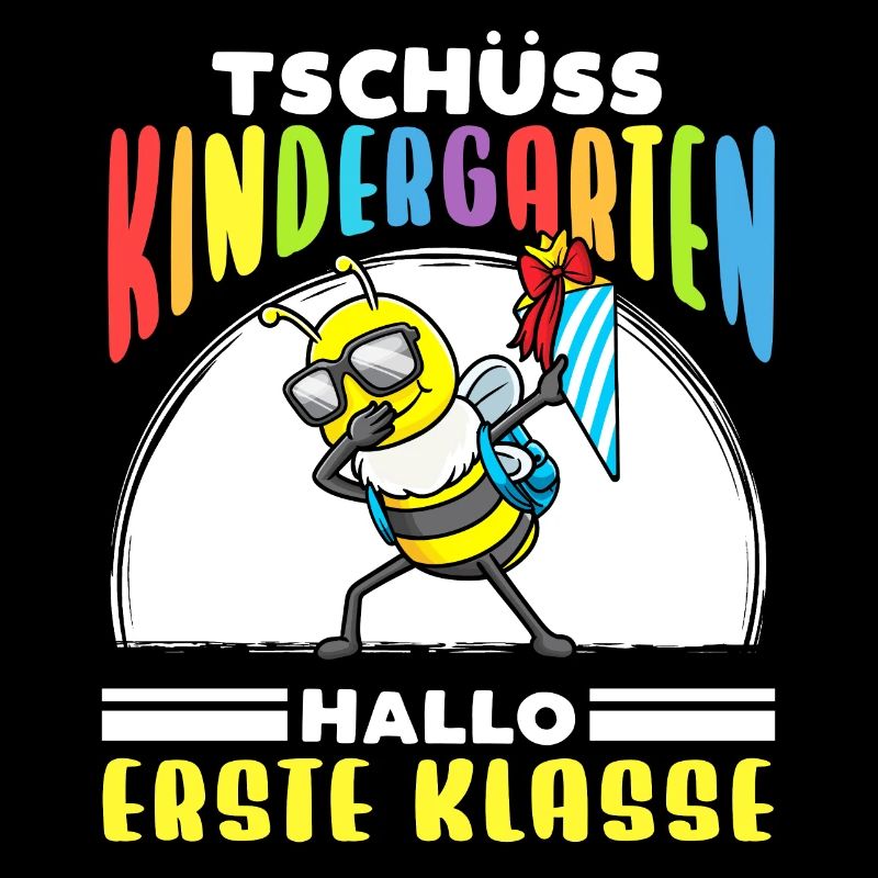 Schulkind Einschulung Biene