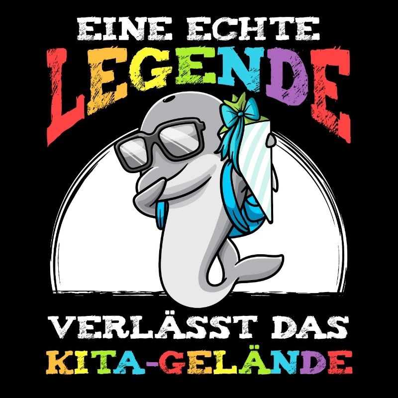 Schulkind Einschulung Delfin