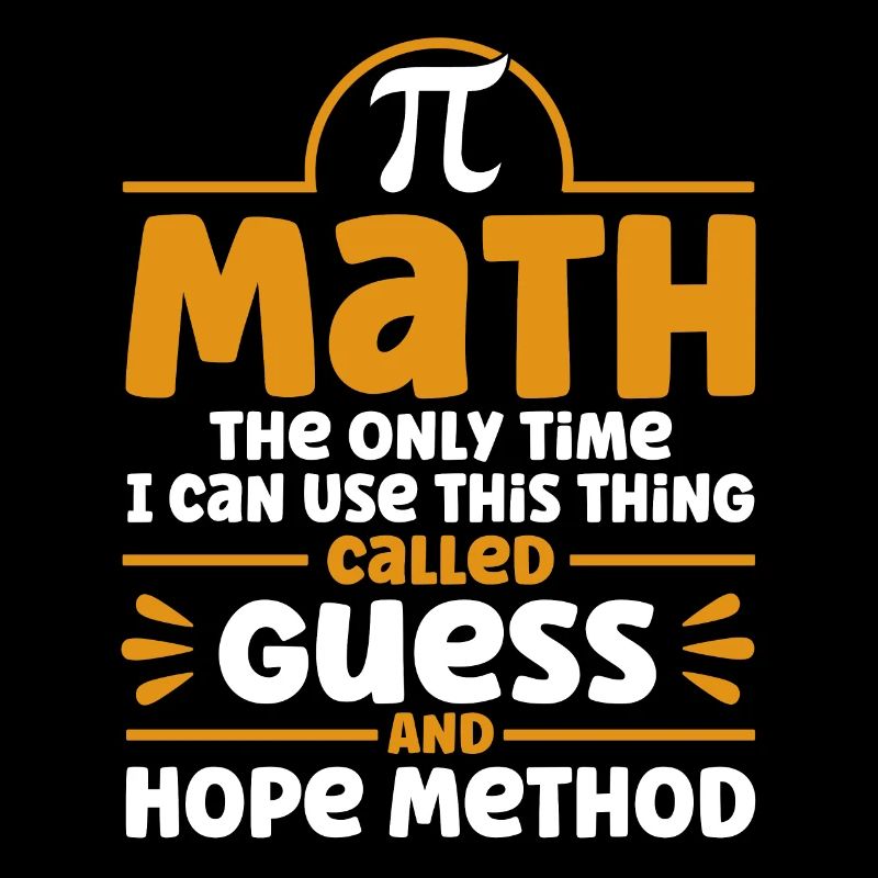 Math Mathématiques Sciences Math Cadeau