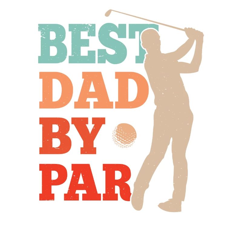Bester Vater Nach Par Golf Golfer Papi Papa