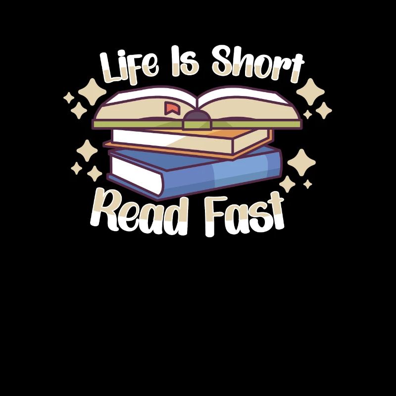 Book Reader Reading Literature Bookworm Gift Idea