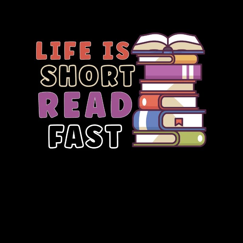 Book Reader Reading Literature Bookworm Gift Idea