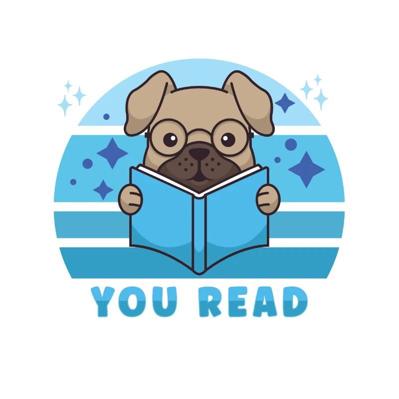 Book Reader Reading Literature Bookworm Gift Idea