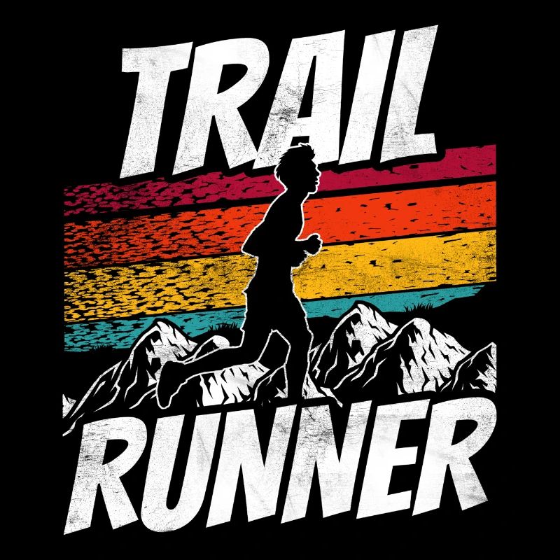 Trail Runner Trail Run Course à pied