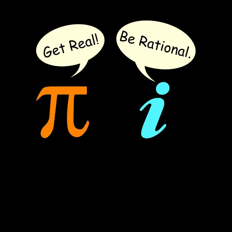 Math Saying Complex Number Pie get real
