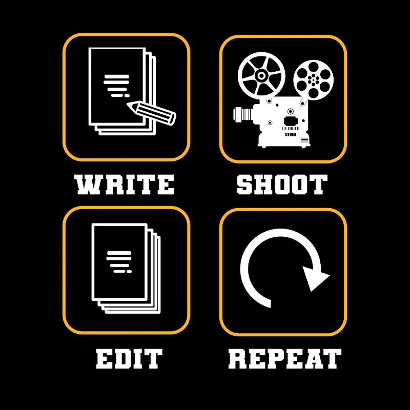 Write Shoot Edit Repeat Filmmaker Director