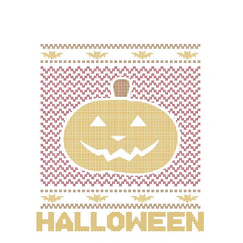 Stitch Pattern Pumpkin Happy Creature Halloween