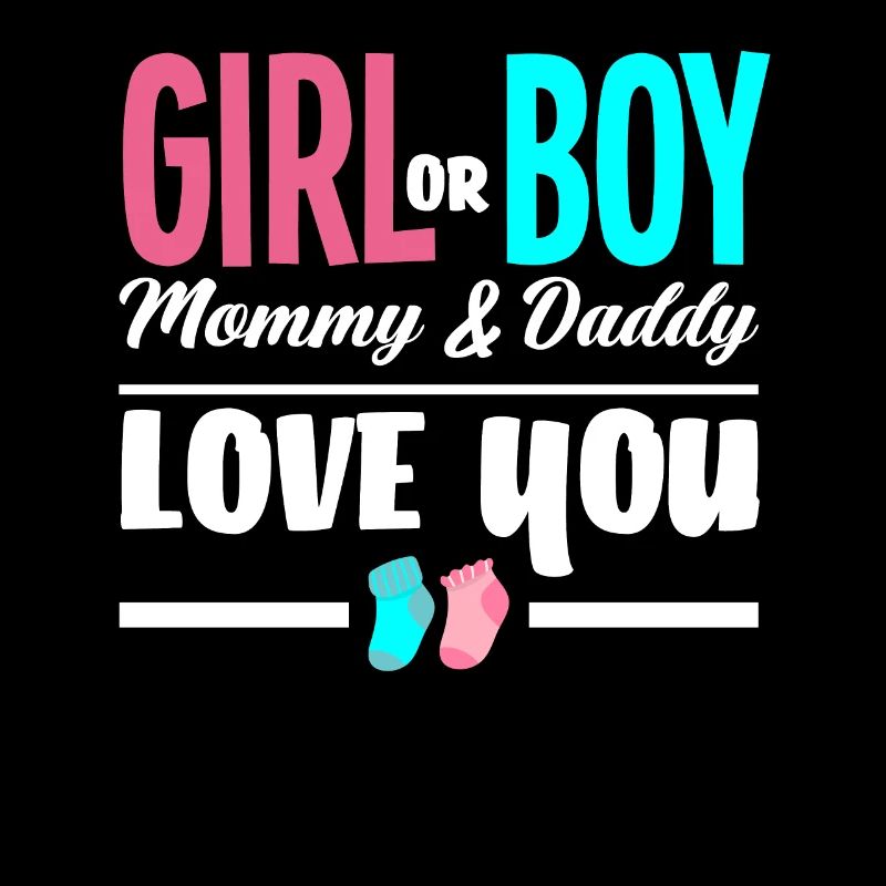 Mädchen Oder Junge Mama Und Papa Lieben Dich