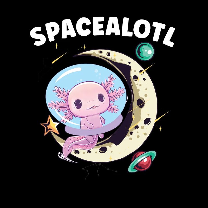 Axolotl Astronaut Astronomy Solar System Poison
