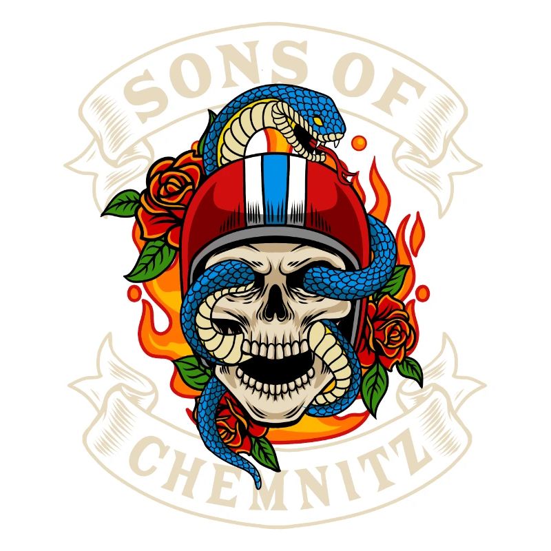 Chemnitz Biker Gift sons of Chemnitz