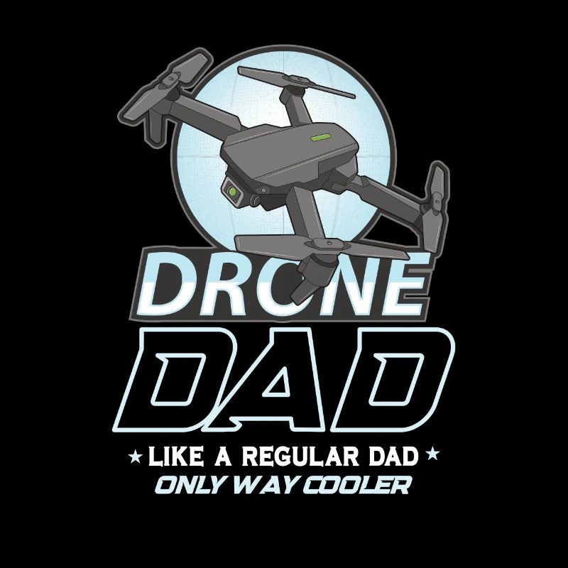 Drone Pilot Grandpa Gift Idea Old Man With