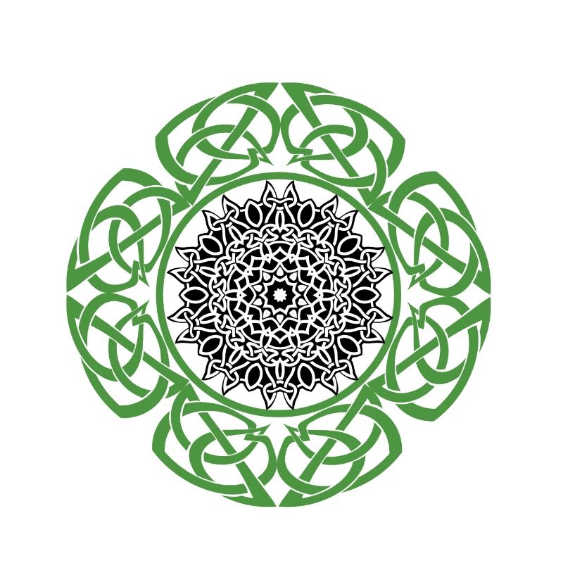 Irlande celtique Viking Celtic Knot Pattern Tree