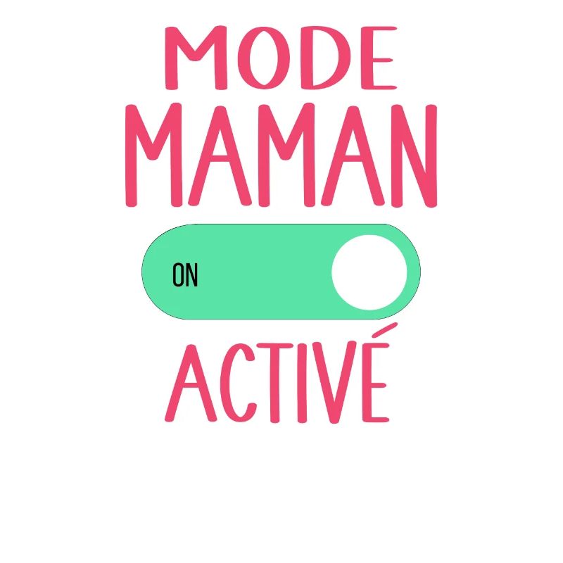 Mode Maman Activé Idée Cadeau Annonce Grossesse