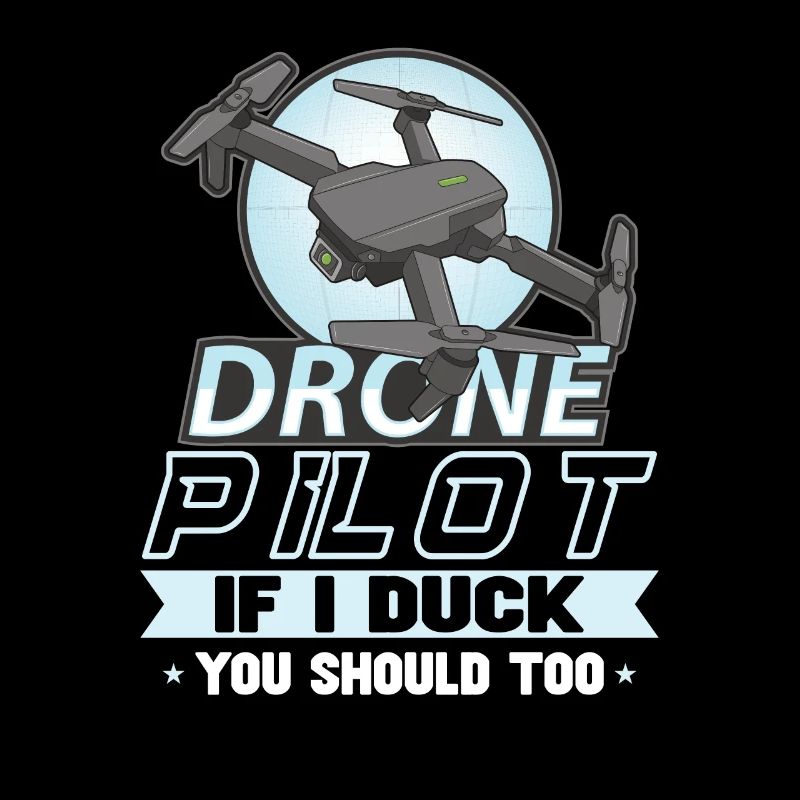 Drone Pilot Grandpa Gift Idea Old Man With