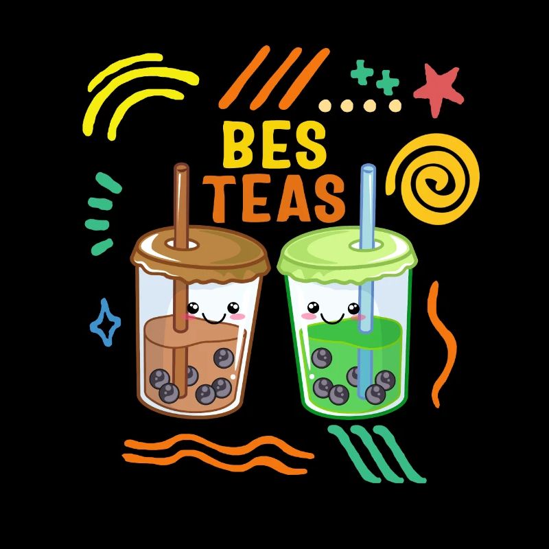 Bes Tees Hemd, Bubble Tea Bubble Milchtee