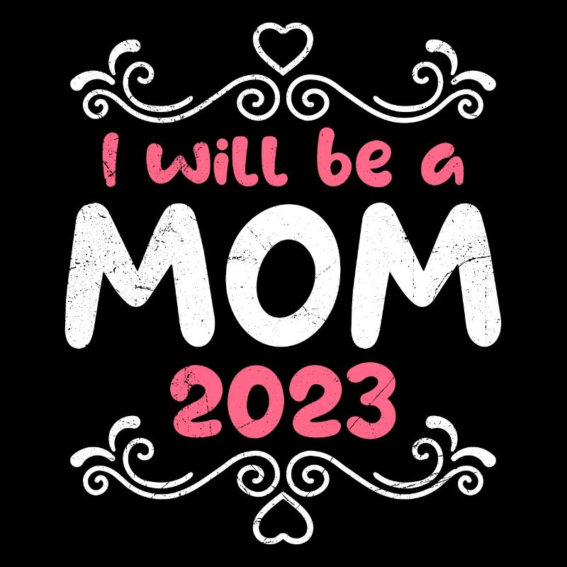 Mama 2023 Ich werde Mutter Mädchen Mama