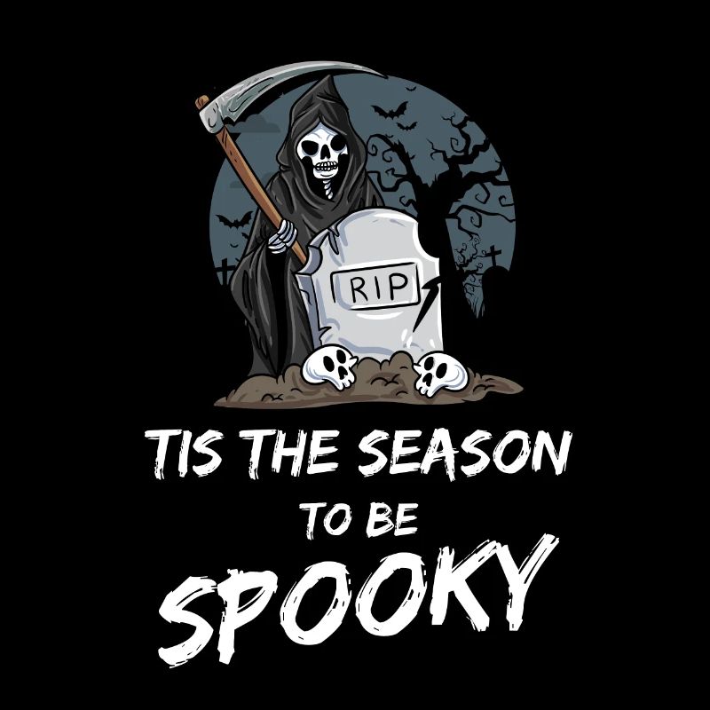 Sensenmann Halloween Skelett