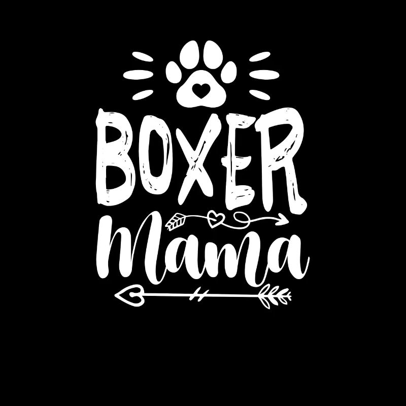 Boxer Mama Hund Hunde Deutscher Boxer Geschenk