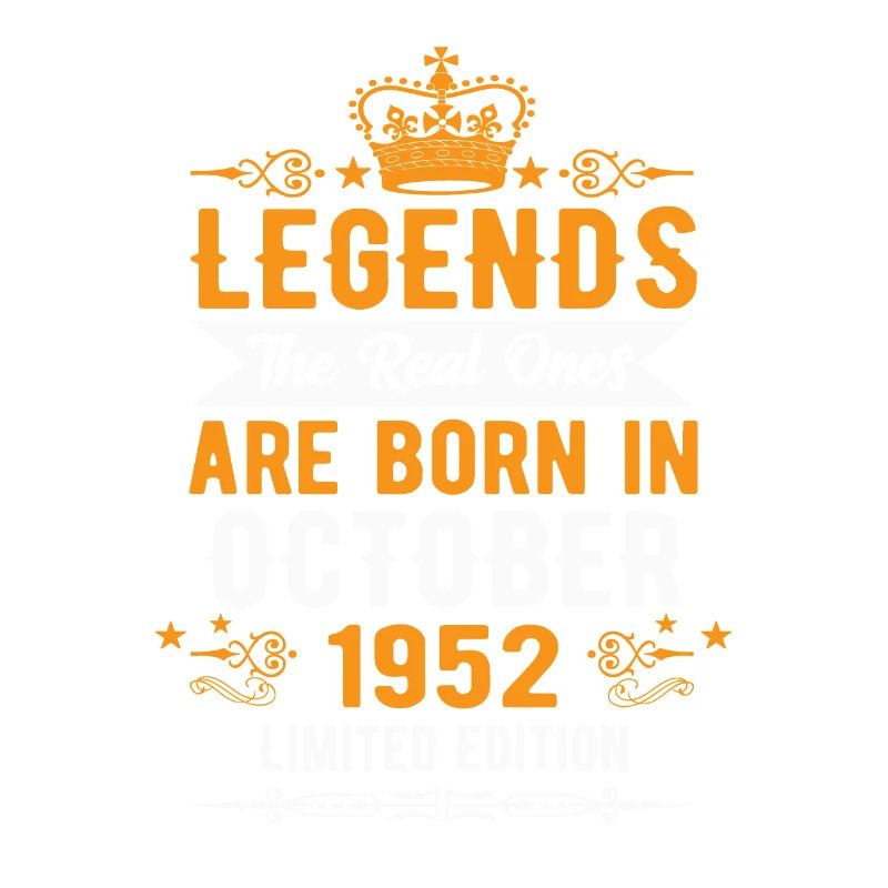 October 1952 - 70th birthday gift. Legend.