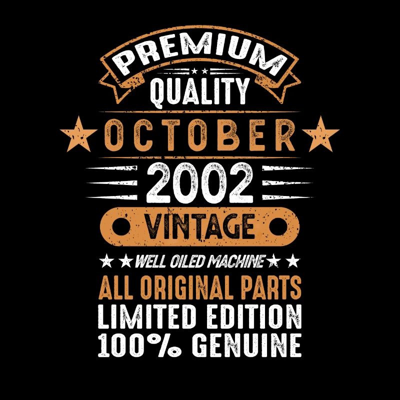 Octobre 2002 - Cadeau de 20e anniversaire. Légende.
