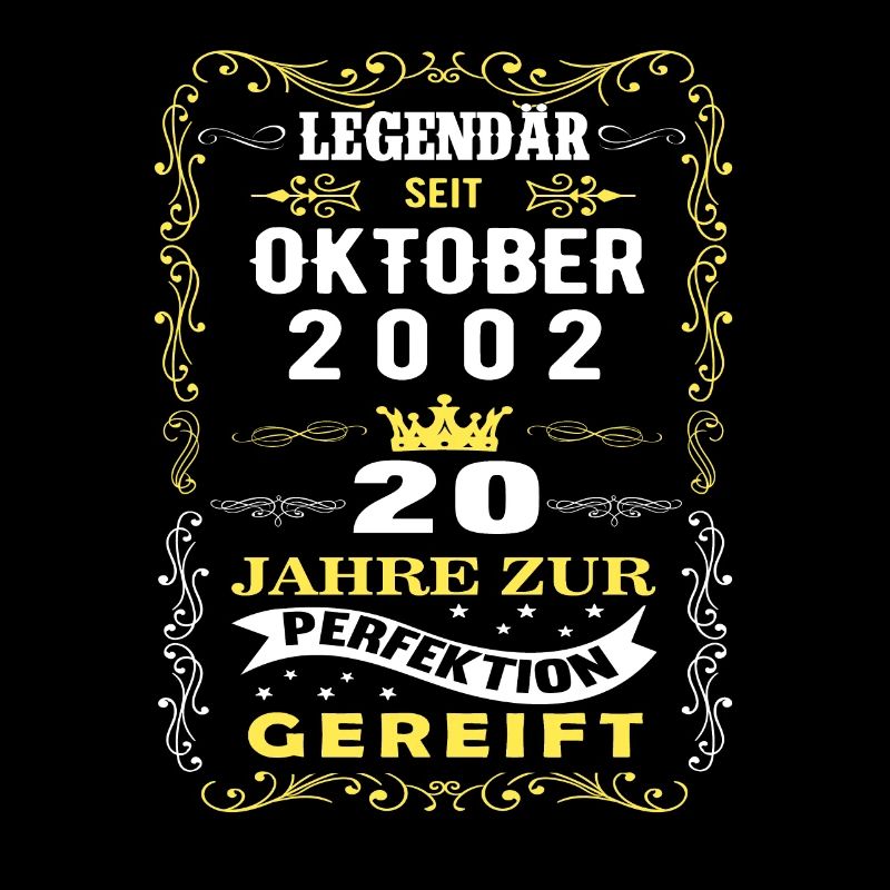 Octobre 2002 - Cadeau de 20e anniversaire. Légende.