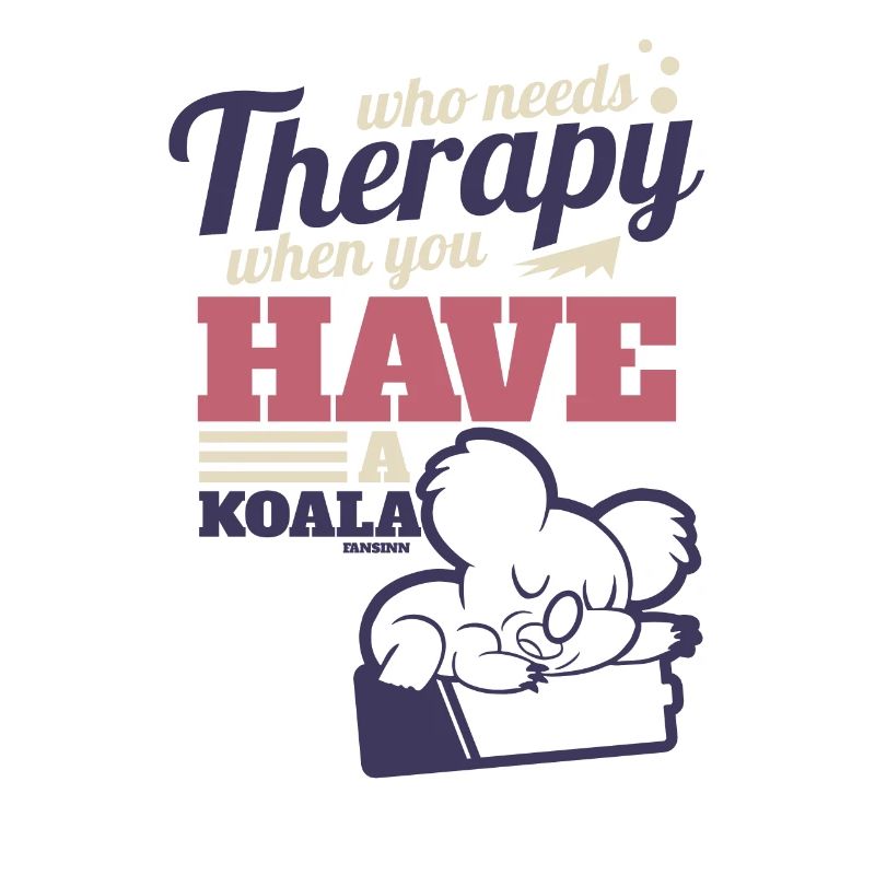 Koala who needs therapy