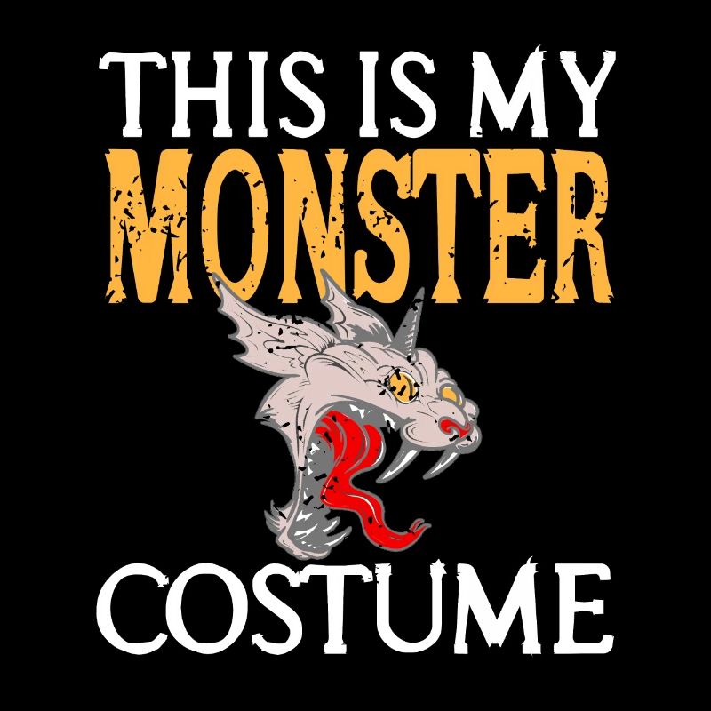 Monstre - C’est mon costume de monstre