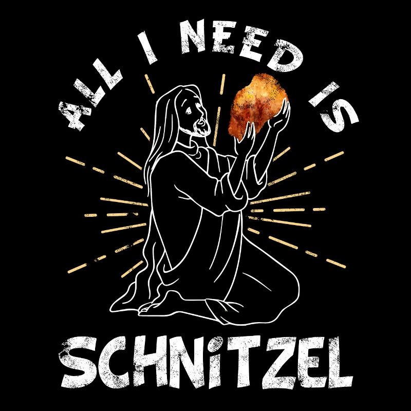 Schnitzellover- funny Jesus Schnitzel