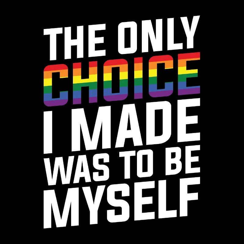 LGBT Human Mensch Regenbogen Geschenkidee