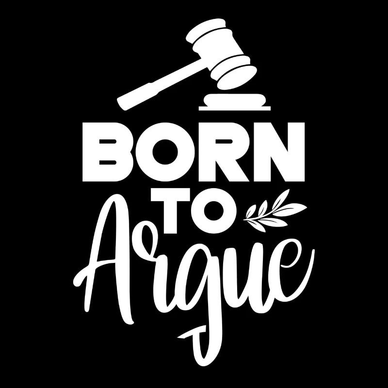 Né pour argumenter avocat