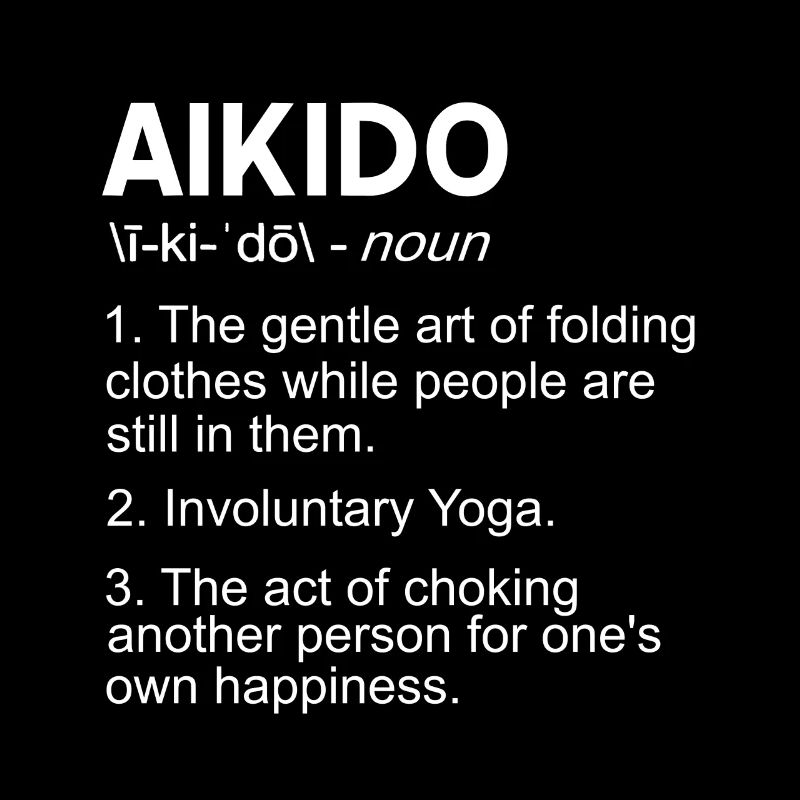 Explication de l’Aïkido drôle