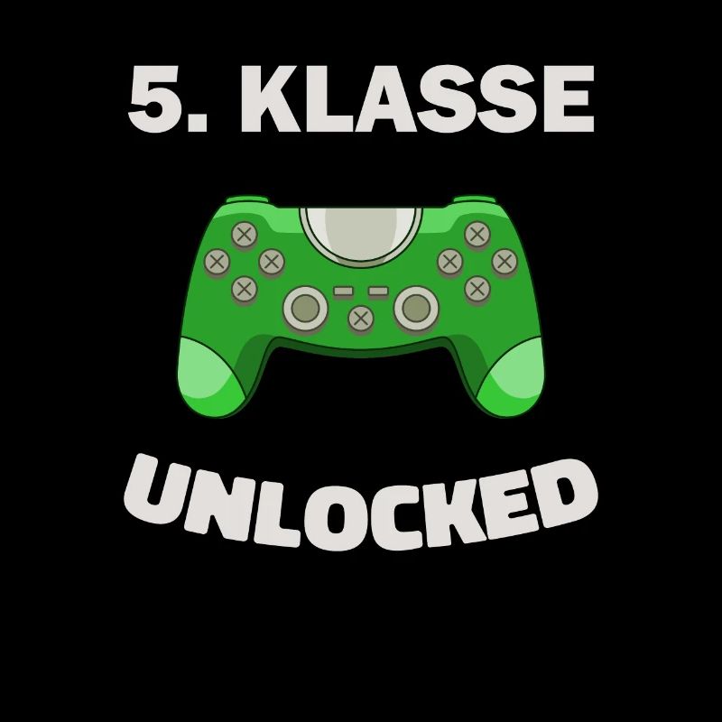 5. Klasse Gamer Deko Zocker Schule Kinder Geschenk