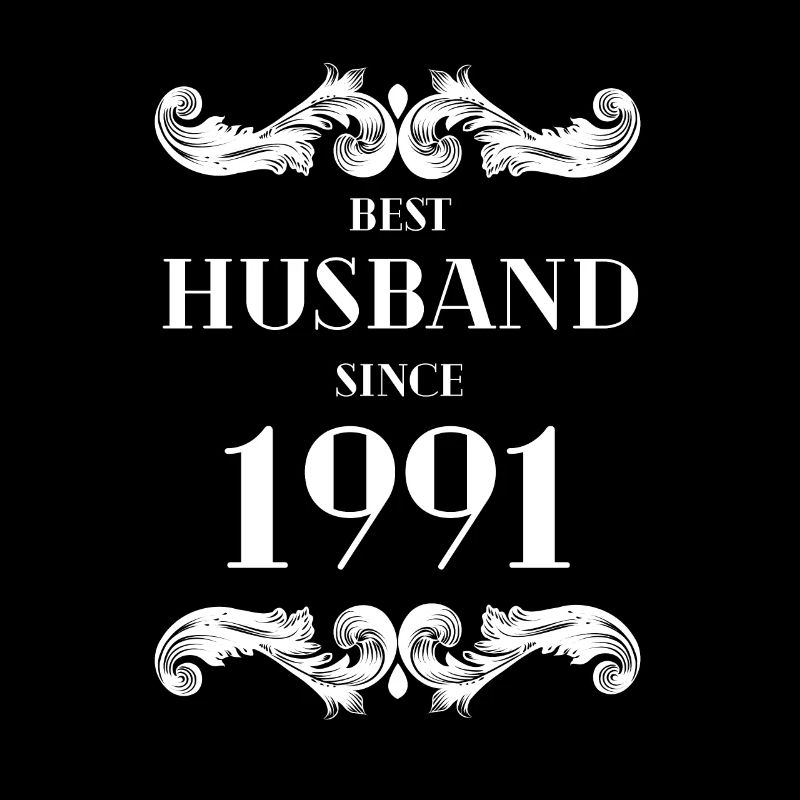 Bester Ehemann seit 1991 Hochzeitstag