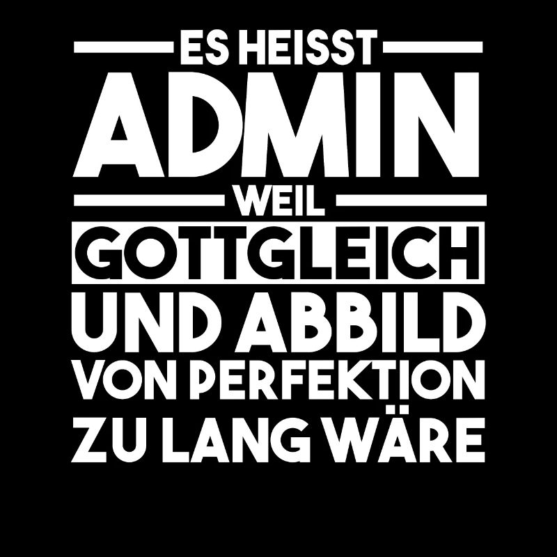 Administrator Informatiker Programmierer Admin