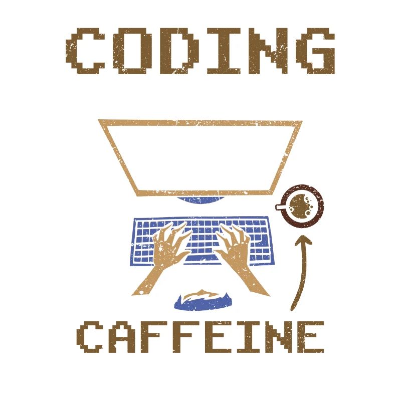 Programmieren Angetrieben Durch Koffein Coding