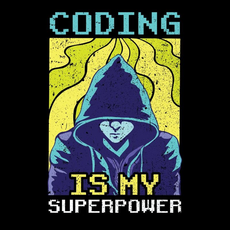 Le codage est mon programmeur codeur superpuissant