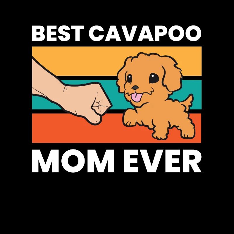 Cavapoo Dog Mama Cavoodle Meilleur Cavapoo Mama