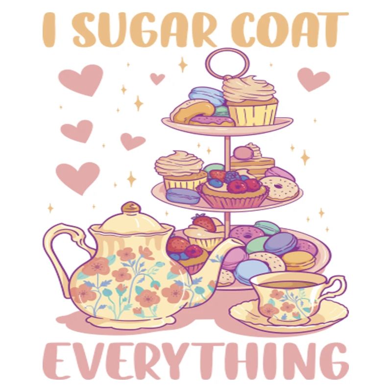 I Sugar Coat Everything Funny Baking