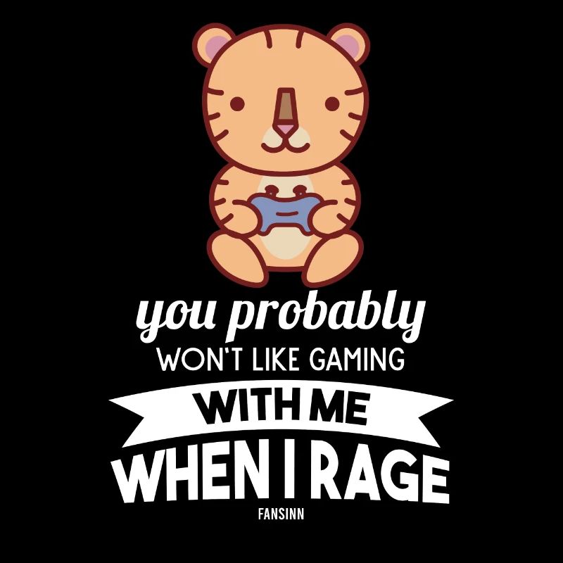 Tiger joue à des jeux vidéo