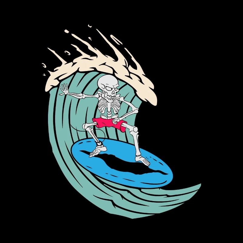 Squelette de surf