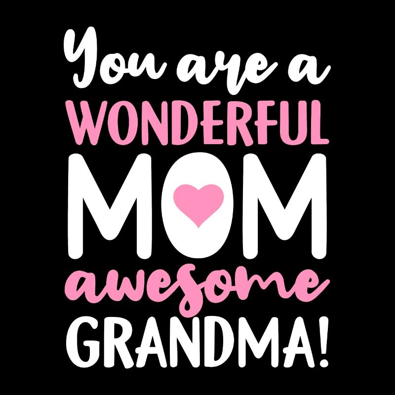 Muttertag Du bist eine wunderbare Mutter Oma