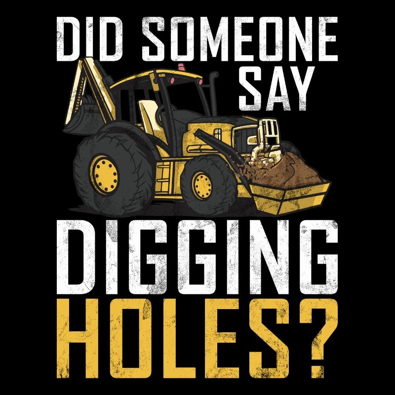 Funny construction workers & construction site excavator drivers