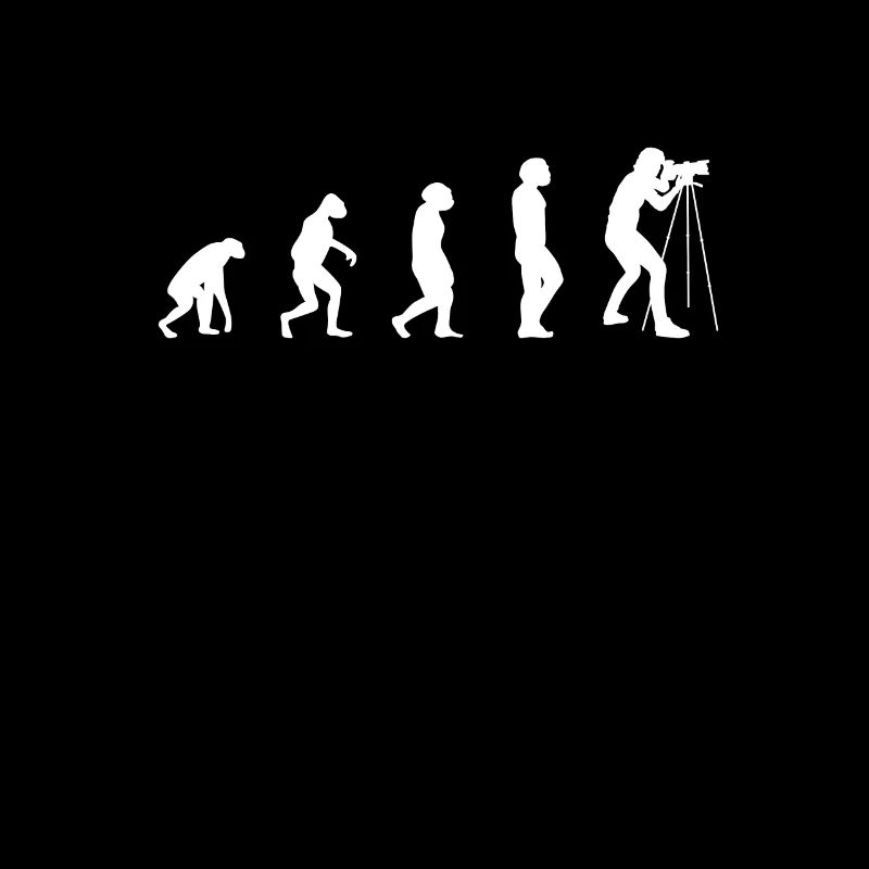 Evolution Photographer with Tripod Photography Camera