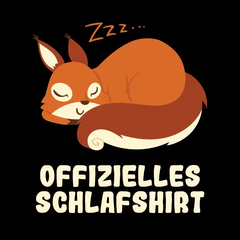 Eichhörnchen Sleep Lustige Geschenke