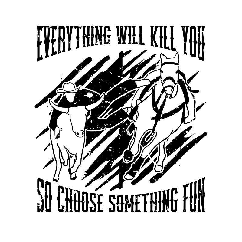 Everything Will Kill Team Roping Steer Wrestler