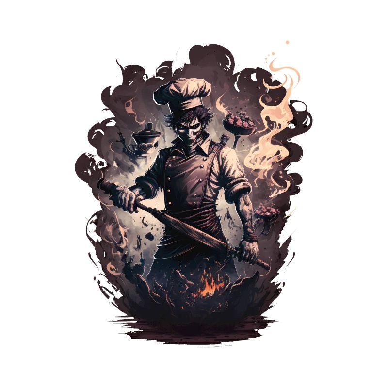 Gothic cook from hell